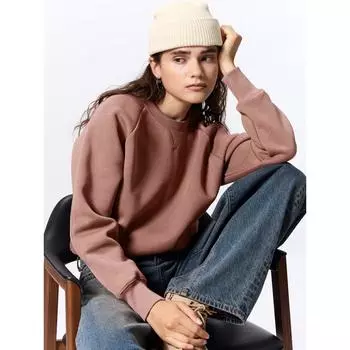 GU by Uniqlo Можно установить тяжелый свитер-свитер 36 BROWN/XS