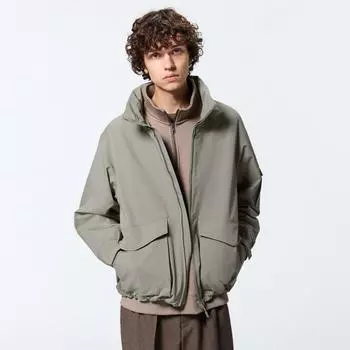 Ветрозащитный блузон с воротником-стойкой Gu By Uniqlo 09 BLACK/XS