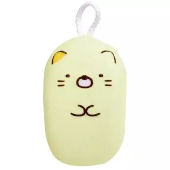 Губка для тела кошки Sumikkogurashi, 1 шт., пушистое полотенце с изображением персонажа, губка для ванны