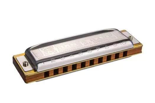 Губная гармошка HOHNER Blues с 10 отверстиями Harp/G