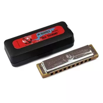 Губная гармошка HOHNER диатоническая/одинарная Old Standby 34B/20 key:К