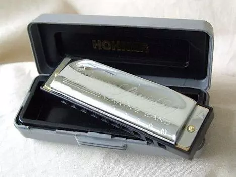 Губная гармошка HOHNER Special 20 A Blues Harp 560/20 key (Хонер) серебряный