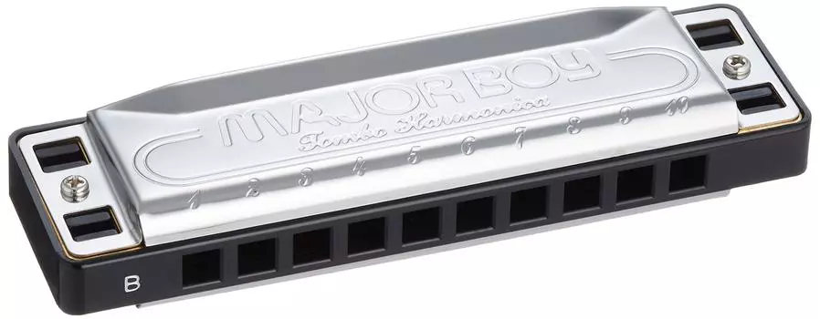Губная гармошка TOMBO 10 отверстий B-тональность мажор Boy 1710