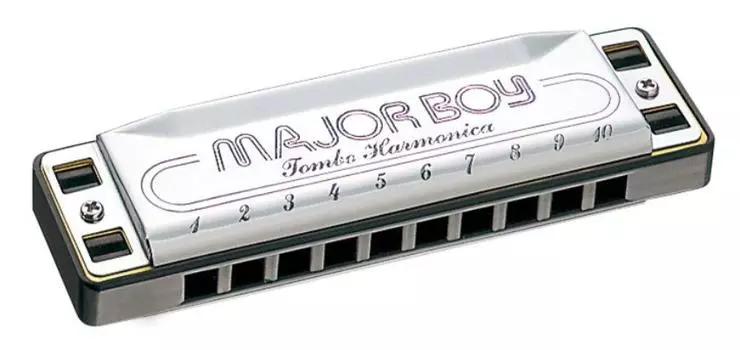 Губная гармошка TOMBO 10 отверстий E Major Boy 1710