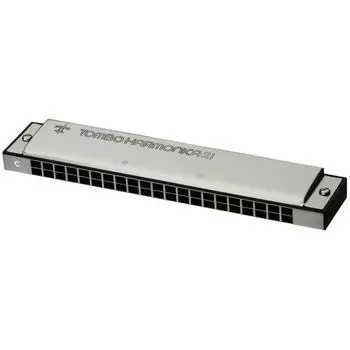 Губная гармошка TOMBO с двумя нотами, тон Cm, группа Tombo, 21 отверстие, 3121