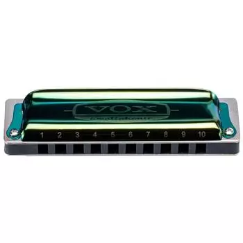 Губная гармошка VOX с 10 отверстиями, Continental Type-1, тональность C