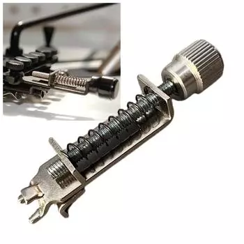 Guitar Tremolo Intonation Tool Professional Double Shake Adjustment Wrench For Electric Guitar Tremolo Bridge серебряный