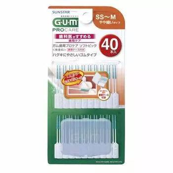 Gum Soft SS to Slightly Thin 40 шт. x 10 шт. Набор [Sunstar] Медаль, без запаха, M, Тип,