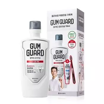 Gumguard Original 750 мл специальный (+20г зубной пасты+зубная щетка)