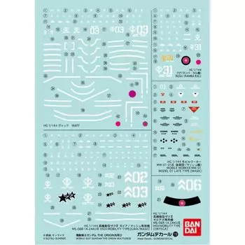 Gundam Decal Mobile Suit Gundam THE ORIGIN General Purpose 3 24918 No.119