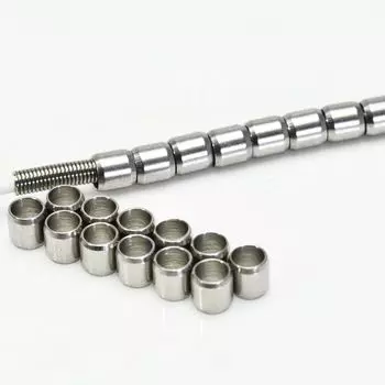 Gunpla Robot Model Detail Up Metal Pipe Set (M Труба, Серебро) [Элемент]