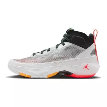 Guo Ailun x Air Jordan 37 PF GS Silver Island Green Детские кроссовки Белый металлик-Серебристый Черный FJ4495-130 38.5
