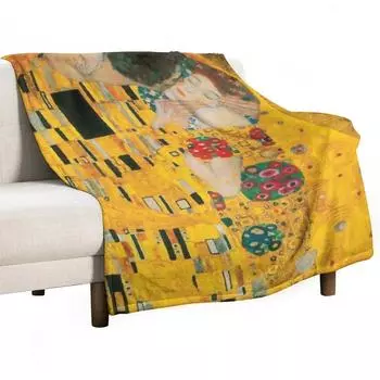 Густав Климт | Одеяло Kiss Throw Одеяло Мягкие одеяла Роскошное одеяло St 75x100cm (30x40inch)