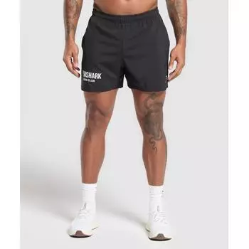 Gymshark Беговой отдел. 5 шорт черный A2b2j Bb2j XS