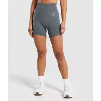 Gymshark Бесшовные шорты Vital Strong Grey Marl B1a4j Gcsv XXS