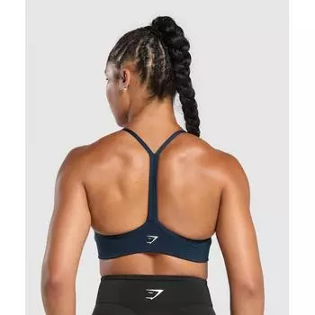 Gymshark Клуб Lifting Ретро бюстгальтер Темно-синий B2b2m Ub9p XS