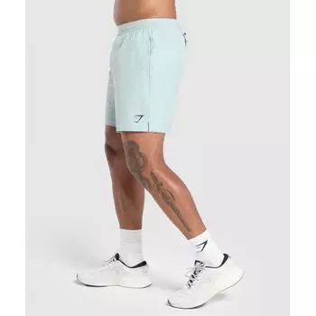 Gymshark Land To Water 6 шорты Cool Blue A5a6i Ucvd S