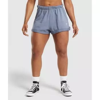 Gymshark Подъемные свободные шорты Iron Blue B6a9h Uctm XXS