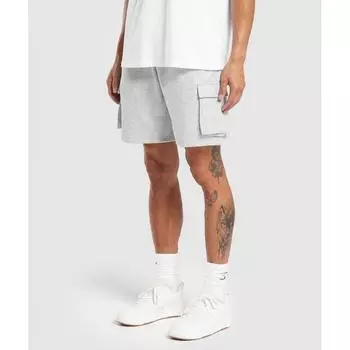 Gymshark Шорты Crest Cargo Light Grey Marl A5a9s Gchr XS