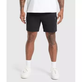Gymshark Шорты Interlock Tech 6 черные A1c3l Bb2j XS