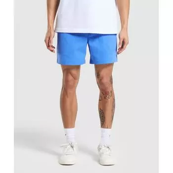 GYMSHARK Тканые шорты для дня отдыха Lats Blue A5A6D UCMM 3XL