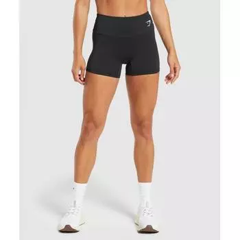 Gymshark Тренировочные шорты черные B2a8h Bbbb XXS