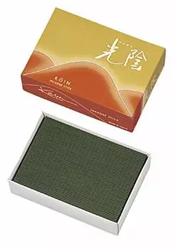 Gyokushudo Incense Stick Light and Shadow Large Rose 285 зелёный