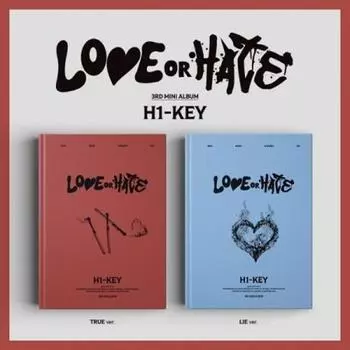 H1-KEY — третий мини-альбом Love or Hate Random ver.
