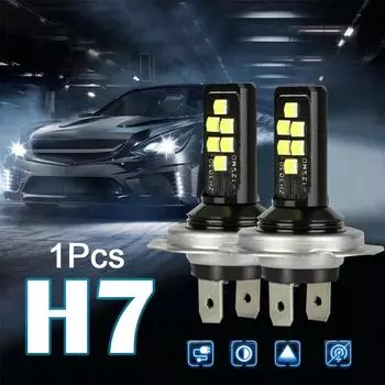 H7 H4 светодиодные лампы для фар дальнего и ближнего света 12 В 52000LM 6000K белые автомобильные лампы для фар
