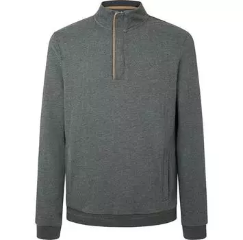 Hackett Herringbone half zip свитшот L