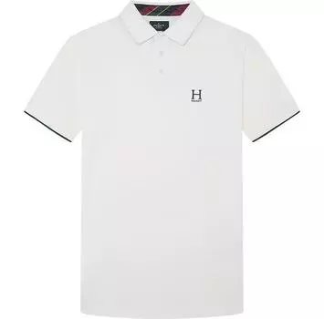 Hackett Logo поло с короткими рукавами S