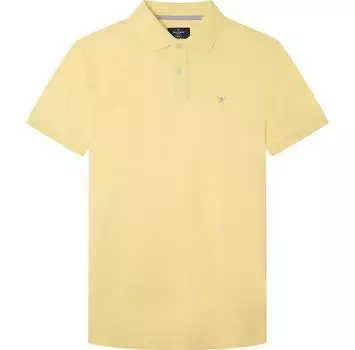Hackett Slim Fit Logo поло с короткими рукавами 2XL