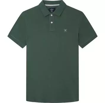 Hackett Slim Fit Logo поло с короткими рукавами 2XL