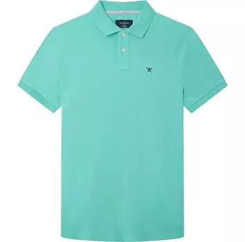 Hackett Slim Fit Logo поло с короткими рукавами 2XL