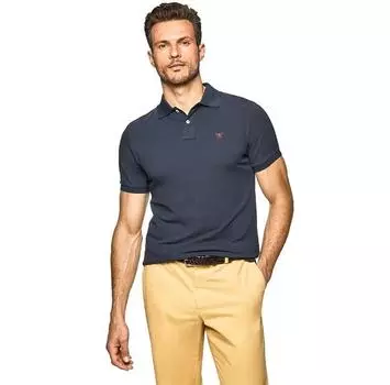Hackett Slim Fit поло с короткими рукавами XS