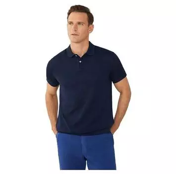Hackett Stop Start Knit поло с короткими рукавами L