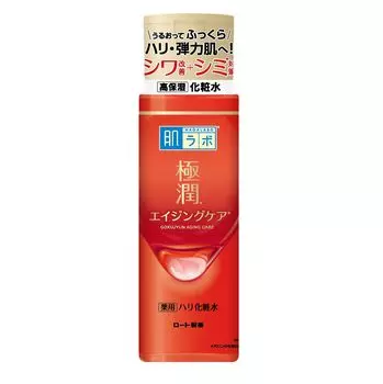 Hada Labo Gokujun Лечебный укрепляющий лосьон для ухода за кожей лица и тела, без запаха, 170 мл [квази-лекарство]