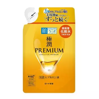 Hada Labo Gokujun Premium Гиалуроновый лосьон Сменный блок 170 мл (х 1)
