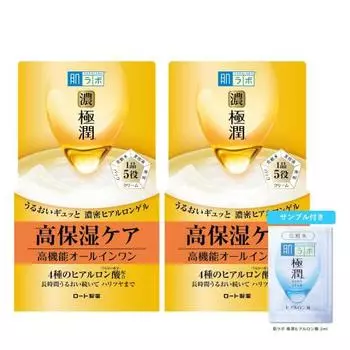 Hada Labo Nougokujun All-in-one Perfect Gel 100 г x 2 набора + саше Gokujun в комплекте