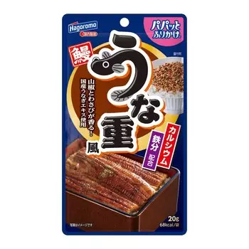 Hagoromo Papatto Furikake Unajufu 20g x 10 pieces (5357)
