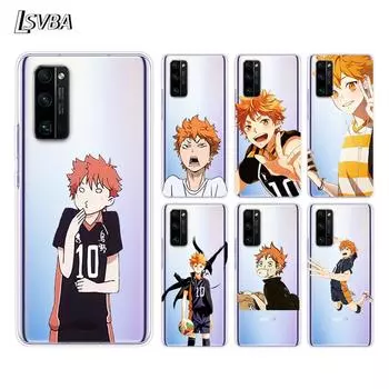 Haikyuu Hinata Attacks Anime Silicone Cover For Honor 30 30i 10i 30S V30 V20 9N 9S 9A 9C 20S 20E 20 7C Lite Pro Phone Case Honor 7C(5.7inch)