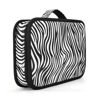 Hairdressing Stripe Barber Box Universal Beard Trimmer Case Electric Clipper Bag Salon