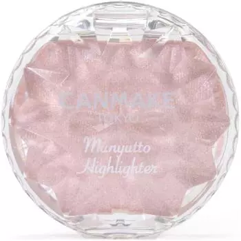 Хайлайтер Canmake Munyutto 02 Rose Quartz 3,8 г Raw Rare Highlighter Close Contact Smooth Pink 02 Rose Quartz