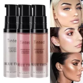 Хайлайтер для макияжа Gold Liquid Face Brightener Glow 6 мл One Size розовый
