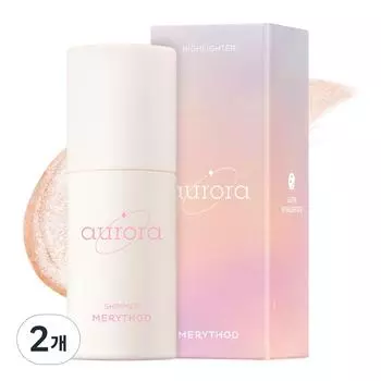 Хайлайтер Merry Sod Aurora 7 г, 2 шт., 01 Shimmer