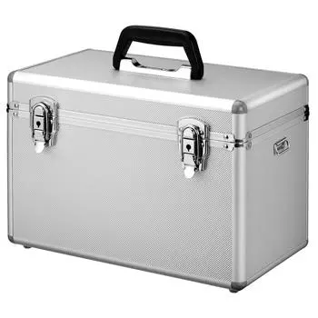 HAKUBA Hard Case алюминиевый кейс-бокс L 15L большой зеркальный фотоаппарат хранение с плечевым ремнем серебристый AC-02 ALC-AC02-L серебряный