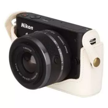 HAKUBA Single Lens Camera Case Hongawa Body Case 1 J2 White DBC-N1J2WT