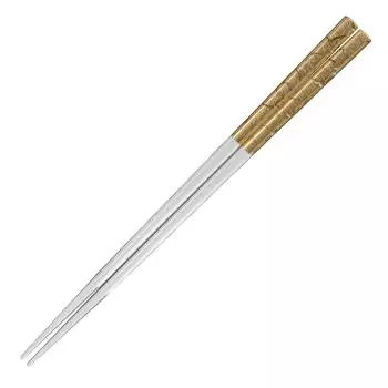 Hakuichi Gold Chopsticks Clear Chopsticks Penetration 23cm A141-09011