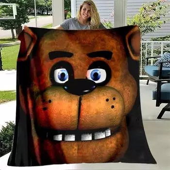 Хэллоуин F-Five Nights At Freddys фильм ужасов Fnaf одеяло удобное мягкое дышащее ультра одеяло постельные принадлежности дорожные постельные принадлежности 130cm by 150cm