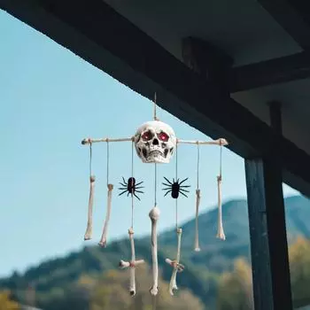 Halloween 80cm Wind Chime Pendant For Halloween One Size белый
